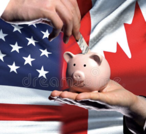 usa canada payment transfer funds